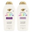 OGX Miracle Oil Shampoo & Conditioner Pack of 2 x 577ml For Cheap